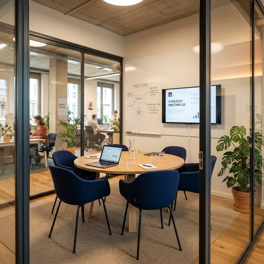Professional meeting and conference room